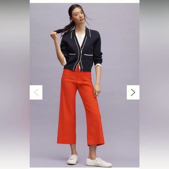 COPY - Anthropologie Maeve Colette Wide Leg Pants - Picture 2 of 11